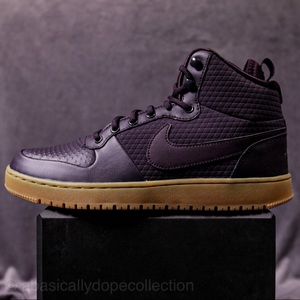NIKE Ebernon MID WINTER BURGUNDY/GUM MENS 10